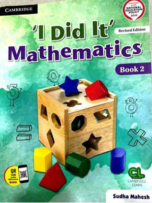 CAMBRIDGE, 'i DID IT' Mathematics Book Class-2(Paperback, SUDHA MAHESH.)