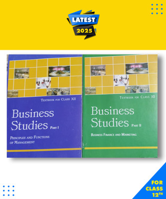 Business Studies Part 1 & Part 2 Set For Class 12 Paperback, NCERT Paperback, NCERT Paperback, Ncert|New Latest Edition For 2025-2026(Paperback, Ncert)