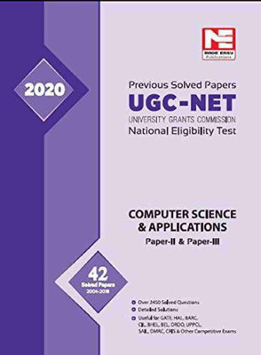 Ugc- Net Computer Science &Application Paper-11& Paper-111 Previous Papers (42 Solved Paper 2004-2018)(Paperback, MADE EASY)