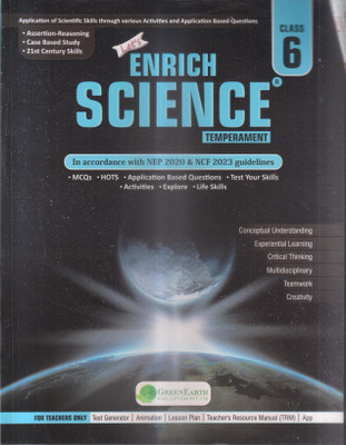 Lets Enrich Science Class -6(Paperback, SHAKUNTALA DATTA)