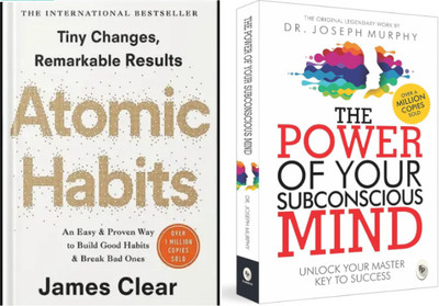 Atomic Habits + Power Of Your Subconscious Mind Combo(Paperback, James Clear)
