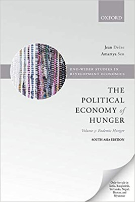 The Political Economy Of Hunger - Volume 3 - Endemic Hunger(Paperback, Jean Dreze)