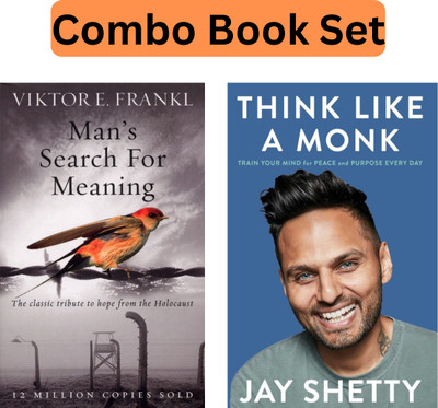 Man's Search Of Meaning & Think Like A Monk Self-Help Books (Combo Book Set)(Paperback, VIKTOR E. FRANKL & JAY SHETTY)
