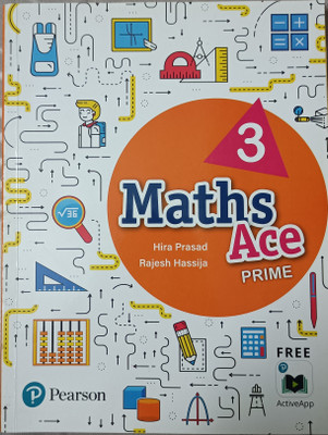 Pearson Maths Ace Prime Class 3(Paperback, Hira Prasad)
