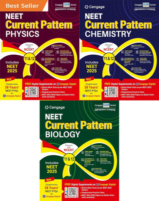 Engage - New NEET Current Pattern - | Physics + Chemistry + Biology | - Combo Set Of 3 Books - Mapped With NCERT Of Class 11 & 12 With | 38 Years PYQ On App. | Free Resources On Digital App.| - [ORIGINAL BOOKS-TOP GRADE PAPER & PRINT. FULL STUDY MATERIAL, NO OTHER BOOKS REQUIRED] - For NEET 2026(Pap