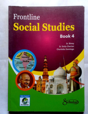 Frontline Social Studies Class-4(Old Like New Book)(Paperback, Sr. Biney)