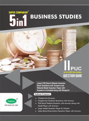5 In 1 2nd Pu Business Studies(Paperback, Subhas Publishing House Pvt Ltd)
