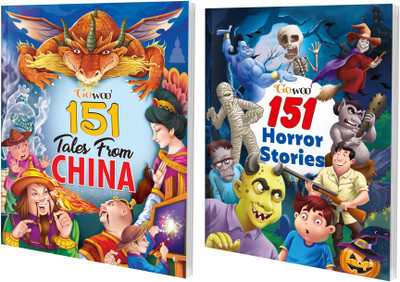 151 Tales From China And 151 Horror Stories I Combo Pack Of 2 Books I Best Collection Of Stories For Kids By Gowoo(Paperback, Manoj Publication editorial board)