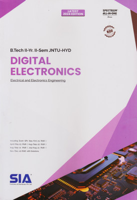 B.Tech II-Year II-Sem (EEE) Digital Electronics JNTU-Hyd (R22) Latest 2024 Edition(Paperback, SIA Team Of Experts)