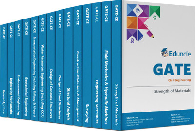 GATE Achiever (Civil Engineering With General Aptitude & Engineering Mathematics) Complete Material (Theory With Practice Question) – Latest Edition By Eduncle(Paperback, Eduncle) GATE Achiever (Civil Engineering With General Aptitude & Engineering Mathematics) Complete Material (Theory With Practice Question) – Latest Edition By Eduncle(Paperback, Eduncle)