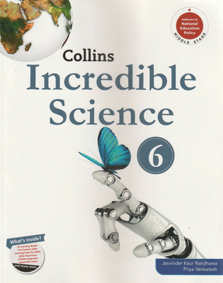 Collins Incredible Science Class 6 Collins Inspiring Learner Today(Paperback, JASVINDER KAUR RANDHAWA, PRIYA VENKATESH)