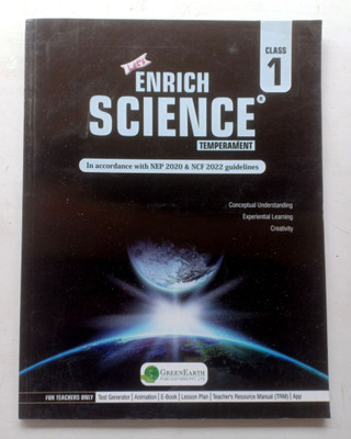 Let's Enrich Science Temperament Class-1(GREEN EARTH PUBLICATIONS PVT. LTD, Shakuntala Datta)