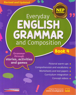 Everyday English Grammar And Composition Book - 4(Paperback, Vandana Sood)