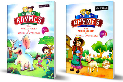 Combo 2 Book Of Nursery Rhymes Part I & II(Paperback, Bookmate Publisher)