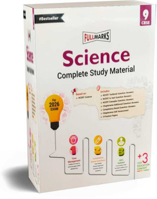 Full Marks Class 9 Science Complete Study Material Guide Based On New NCERT Textbook Science Summary | Solved NCERT Textual Questions | Question Bank | Support Book Based On NEP/CBSE Syllabus (Paperback, Jasvinder Kaur Randhawa)(Paperback, full marks) Full Marks Class 9 Science Complete Study Material Guide Based On New NCERT Textbook Science Summary | Solved NCERT Textual Questions | Question Bank | Support Book Based On NEP/CBSE Syllabus (Paperback, Jasvinder Kaur Randhawa)(Paperback, full marks)