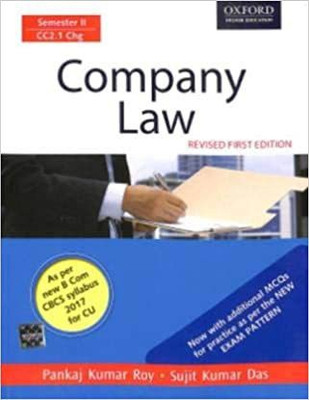 OUP-COMPANY LAW SEM II-ROY/DAS(Paperback, PANKAJ KUMAR ROY, SUJIT KUMAR DAS)