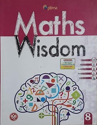 Optima, Maths Wisdom - 8(Paperback, Dr. Ram Mohan, Abhilasha Tiwari)