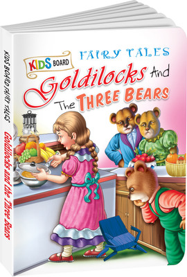 Goldilocks and the Three Bears Book for Kids : Kids Fairy Tale Story Book, Learning Books for Kids. English Learning Books.(Board Book, SAWAN)