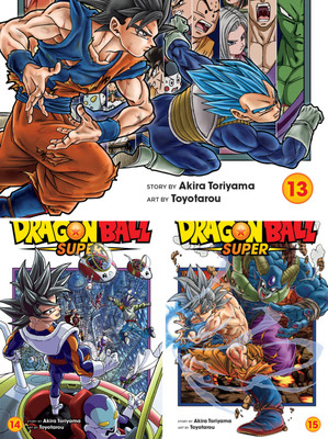 Dragon Ball Super, Vol. 13,12,15(Paperback, kira Toriyama)