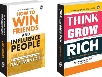 Think & Grow Rich And How To Win Friends And Influence People :- Motivational & Self-Help Combo, Mindset, Habits And Productivity Books, Positive Thinking And Life Success Combo | Pack Of 2 Books(Paperback, Napoleon Hill, Dale Carnegie)