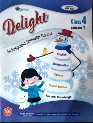 G. Ram Optima Delight Semester Book Class - 4 Sem - 1(Paperback, T)