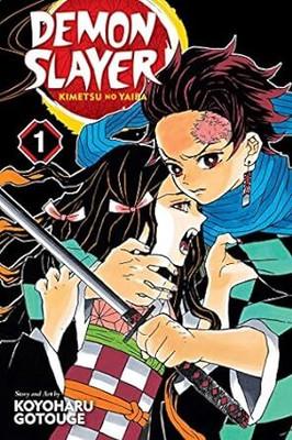 DEMON SLAYER: KIMETSU NO YAIBA, VOL. 1(peperback, Koyoharu Gotouge)