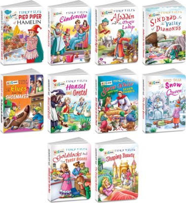 Baby Board Book Fairy Tale Combo Of 10 Books | Set Of 10 Board Books (V3)(Hardcover, Manoj)