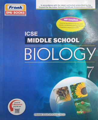 ICSE Middle School Biology Class 7(Pepper back, A chatterjee)