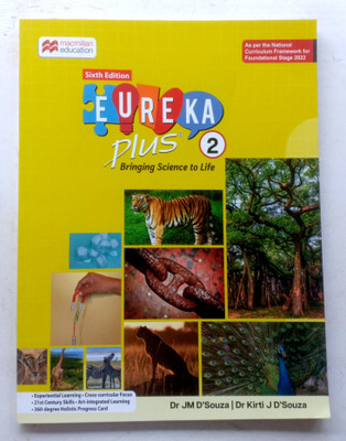 Eureka Plus Bringing Science To Life Class-2(Paperback, Dr JM D'Souza, Dr kriti J D'Souza)