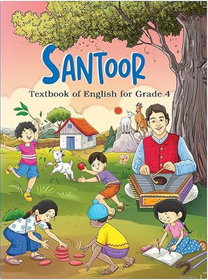 432 Santoor, Textbook Of English For Grade - 4 (Edition - First Edition) 2025 Paperback(Paperback, NCERT)