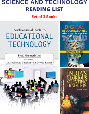 India's Glorious Scientific Tradition/ Digital Revolutionaries Who Have Change The World/ Audio-Visual Aids To Educational Technology(Paperback, Suresh Soni, Kalyani Mookherji, Harmesh Lal, Shailendra Bhushan, Meenu Kumar)