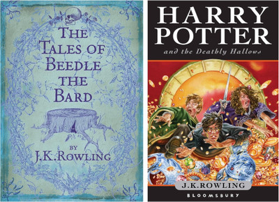 Harry Potter 2 Book Set : Harry Potter And The Deathly Hallows + Tales Of Beedle The Bard - Combo Of 2 Books Set(Hardcover, J K Rowling)