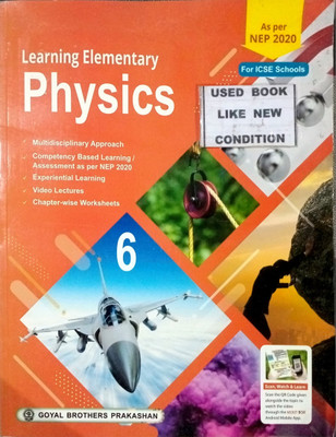 Learning Elementary Physics-6.for Icse Schools. (Old Book)(Paperback, V. K. Sally)