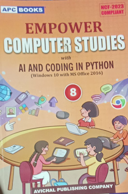 Empower Computer Studies With AI And Coding In Phython Class 8(Paperback, Vijay Kumar Pandey, Dilip Kumar Dey, APC BOOKS)