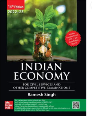 (Old Edition) Indian Economy (English, Paperback, Singh Ramesh) (Used But Totally Fresh)(Paperback, Singh Ramesh)