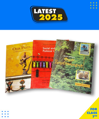 Ncert Set Of Books For Class 7 Of Social Studies (History,civics,geography)(Paperback, NCERT)