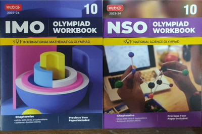 Class 10: Olympiad Workbook Combo For NSO-IMO (Set Of 2 Books) (Paperback, MTG Editorial Board) 2023-24(Paperback, NA)