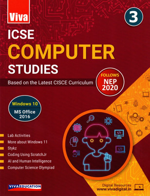 Viva, Icse Computer Studies(Based On The Latest Cisce Curriculum) For Class - 3(Paperback, PREETI VASUDEVA)