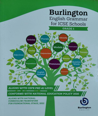 English Grammar For ICSE Schools Class 1(Pepper back, Burlington)