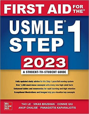 First Aid For The USMLE Step 1 2023, Thirty Third Edition(Paperback, Unknown)