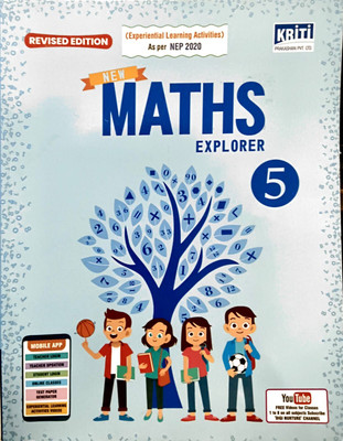 Kriti New Maths Explorer Book Class 5(Paperback, Lawrence D'Souza)