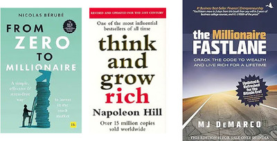From Zero To Millionaire
think And Grow Rich
the Millionaire Fastlane(Paperback, mix author)