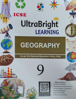 Icse Ultra Bright Learning Geography & Civics Class 9(Pepper back, Dr.bina biswas)