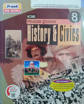 ICSE Middle School History & Civics Class 8(Pepper back, Moushumi roy)