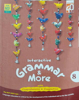 Interactive Grammar & More Class 8(Pepper back, Nina Sehgal)