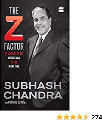The Z Factor: My Journey As The Wrong Man At The Right Time (English, Hardcover, Chandra Subhash)(Hardcover, Chandra Subhash)