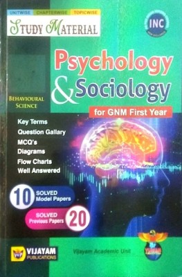 Study Material Of Psychology &Sociology For GNM First Year(Paperback, VIJAYAM PUBLISHER)