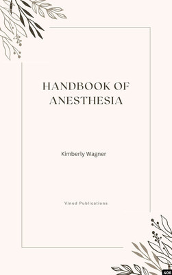 HANDBOOK OF ANESTHESIA (C406) BOOK By Kimberly Wagner(Paperback, Kimberly Wagner)