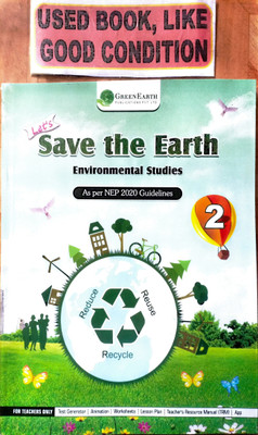Let's Save The Earth Class-2(Old Book)(Paperback, Rachna Mehta)