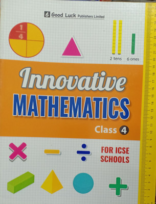 Innovative Mathematics ICSE Class 4(Pepper back, Souvic jati)